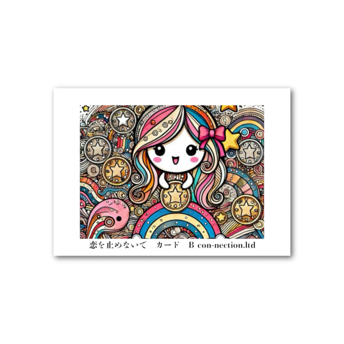 フォト風カード - 横 - 片面