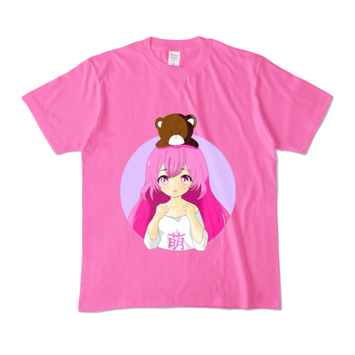 カラーTシャツ - M - ピンク (濃色)