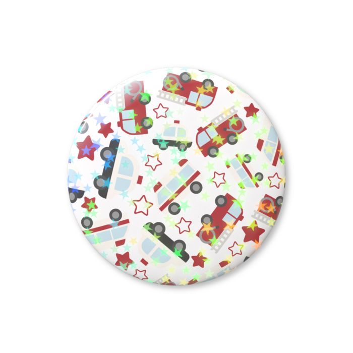 ホログラム缶バッジ - 32mm