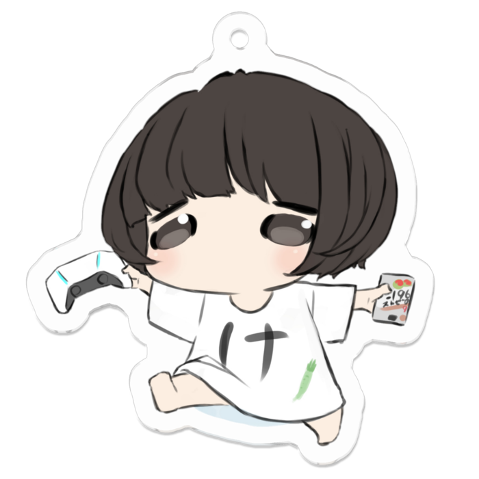 アクリルキーホルダー - 50 x 50 (mm)