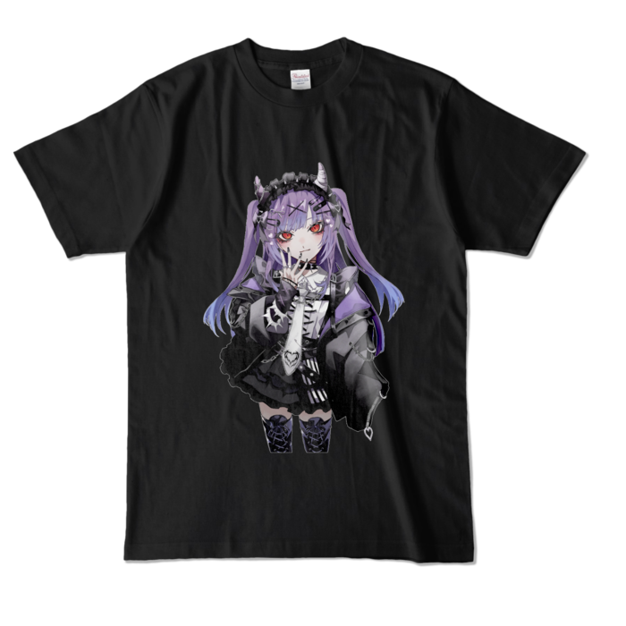 カラーTシャツ - L - ブラック （濃色）
