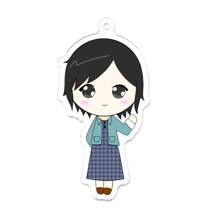 アクリルキーホルダー - 70 x 70 (mm)