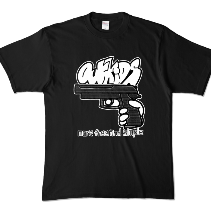 カラーTシャツ - XL - ブラック (濃色)