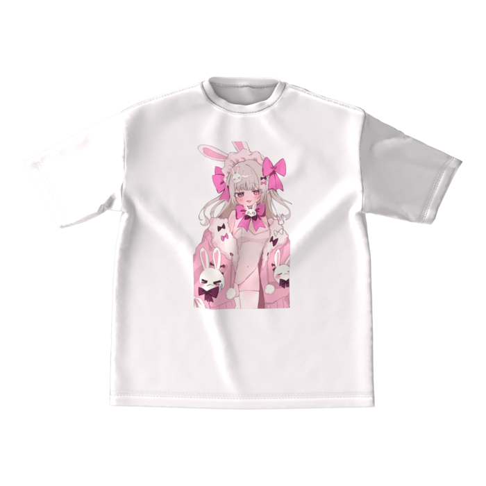 ビッグシルエットTシャツ - M -