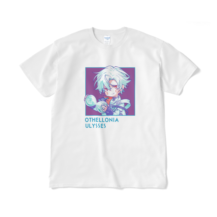 ちびキャラ「魔術師ユリシーズ」デザインTシャツ（XLホワイト）