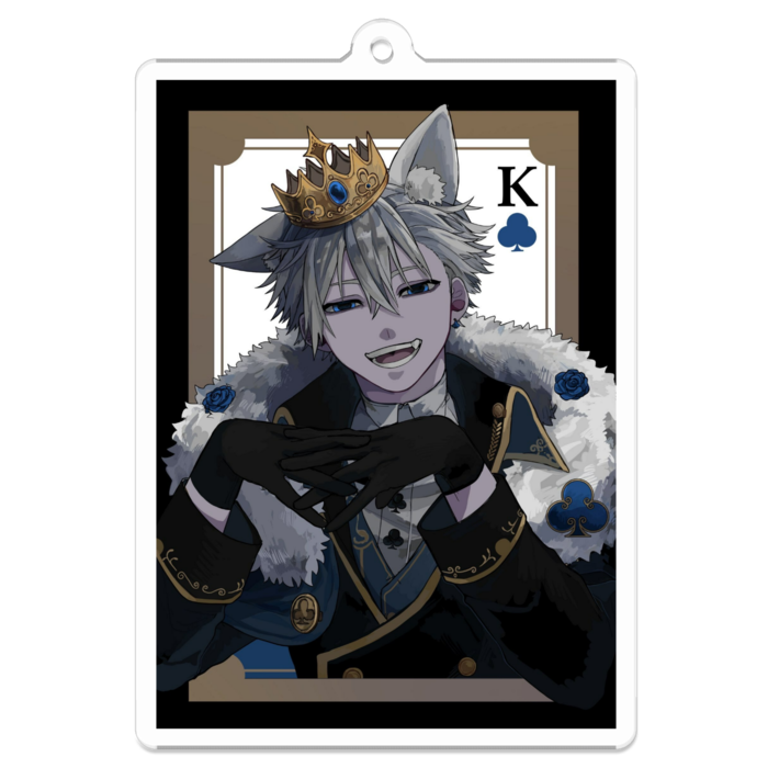 アクリルキーホルダー - 70 x 70 (mm)