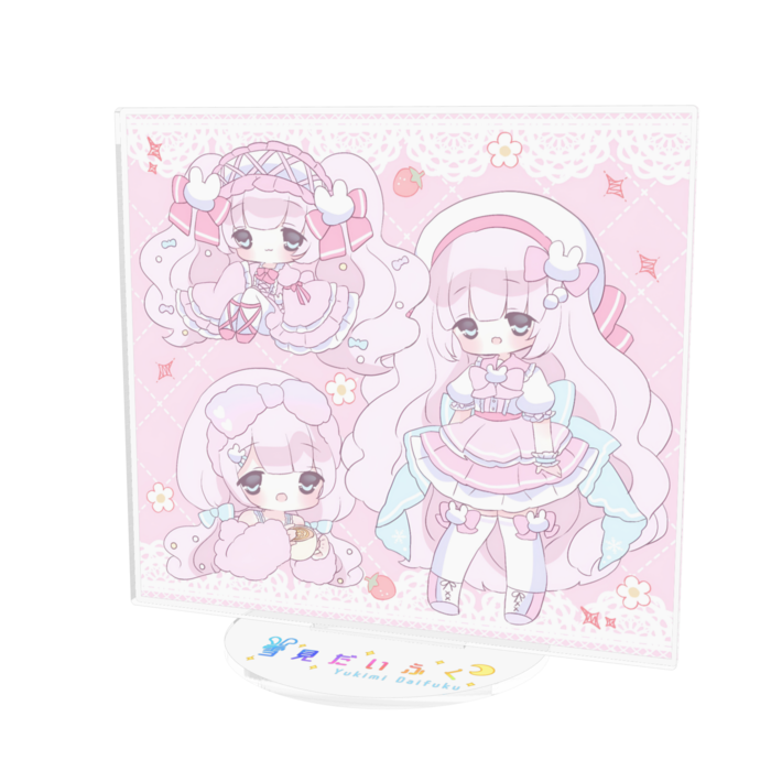 アクリルフィギュア - 160x160mm