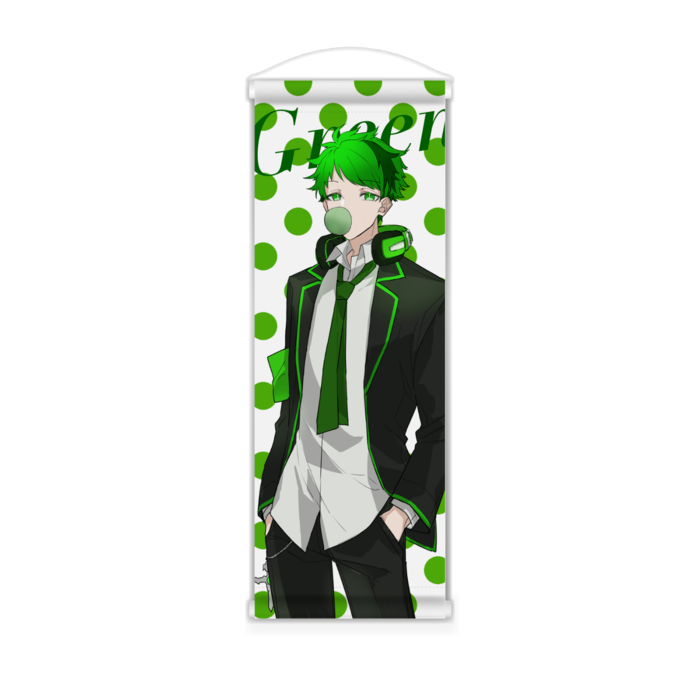 ミニタペストリー （ぐりーん）- 182x515(mm)