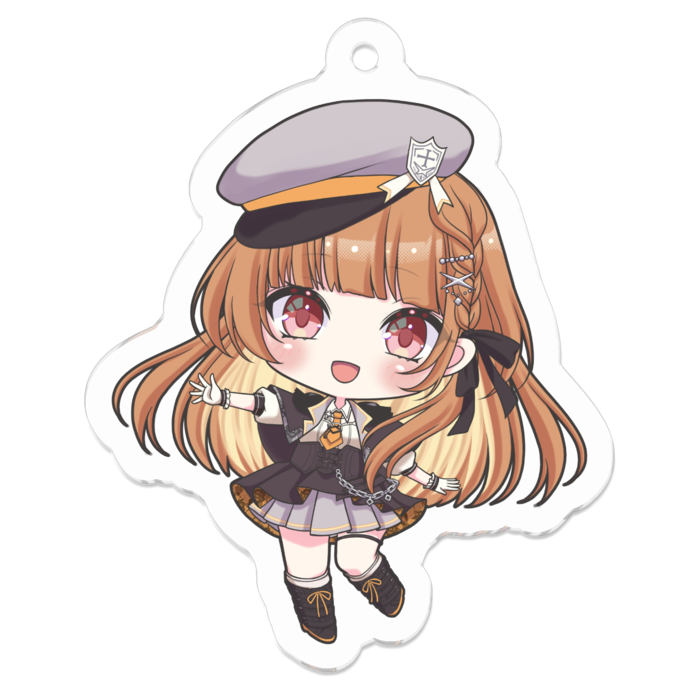 アクリルキーホルダー(コーティング) - 50 x 50 (mm)