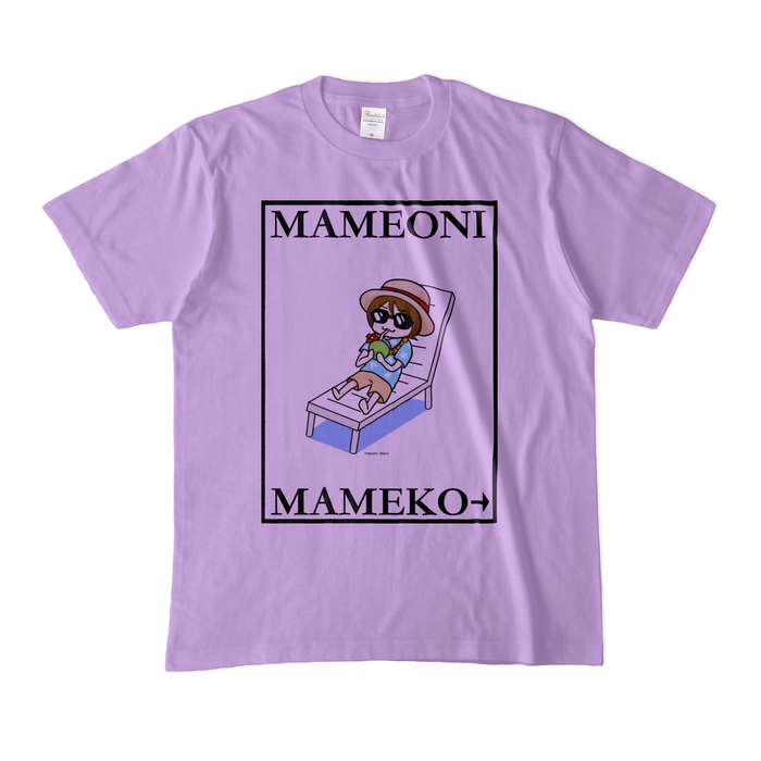 カラーTシャツ(淡色) - M - ライトパープル