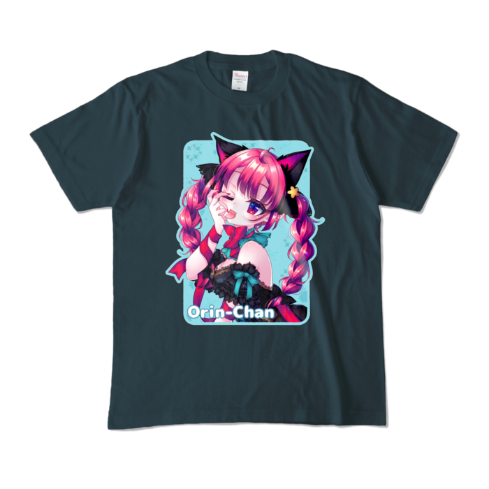 カラーTシャツ - M - デニム (濃色)