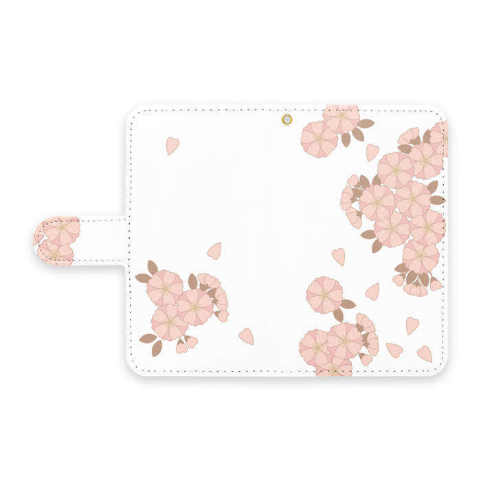 手帳型Androidケース - S - ストラップ穴 あり