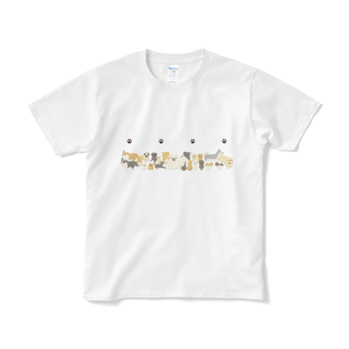 Tシャツ短納期　白　S