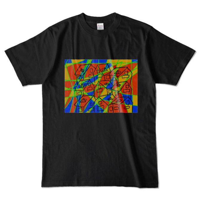 カラーTシャツ - L - ブラック (濃色)