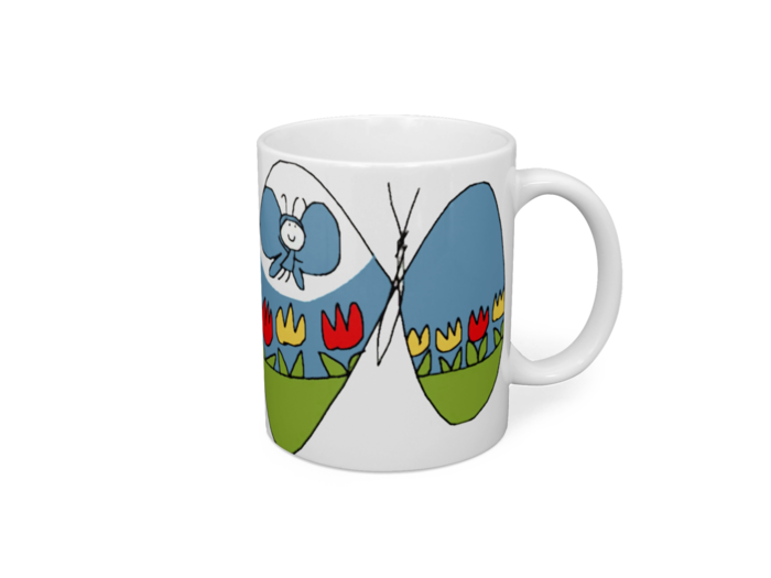 マグカップ - 直径 8 cm / 高さ 9.5 cm