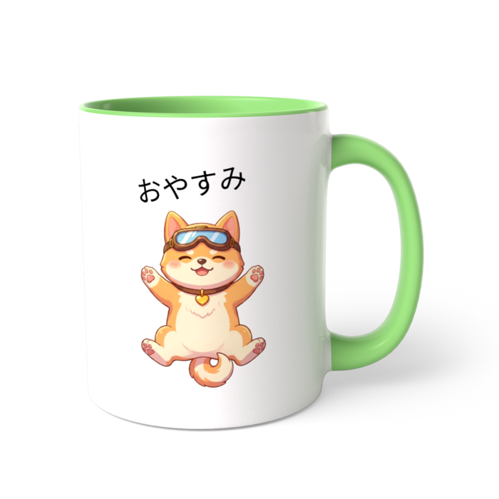 ツートンカラーマグカップ - 直径 8.2cm / 高さ 9.5cm