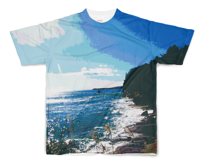 フルグラフィックTシャツ - S - 両面印刷