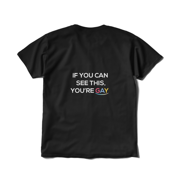 Tシャツ(短納期) - L - ブラック