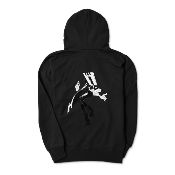 ジップパーカー - S - ブラック