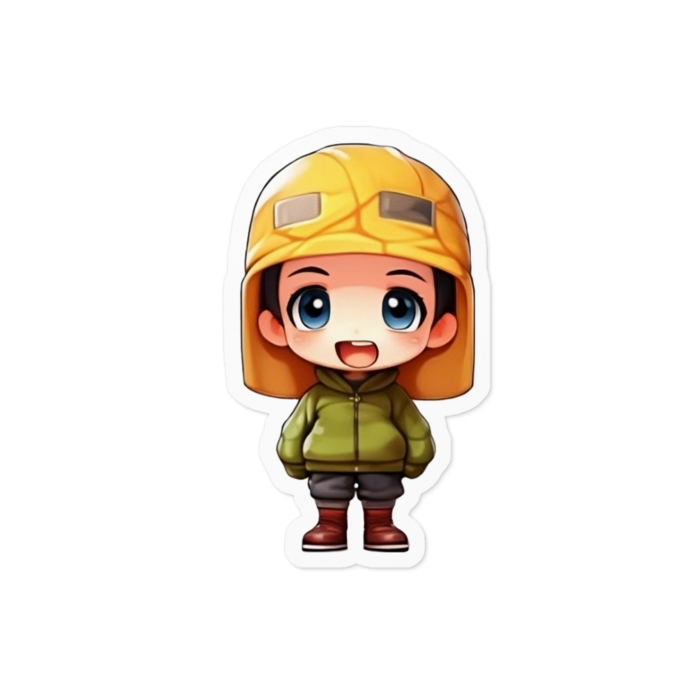 ステッカー - 100 x 100 (mm)