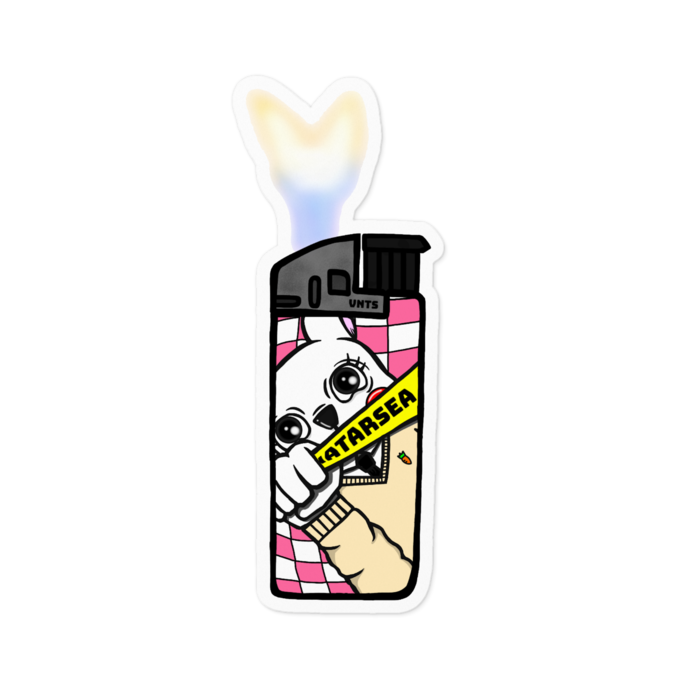 ステッカー - 100 x 100 (mm)