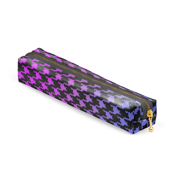 ペンケース - 20 x 4 x 4cm - ブラック