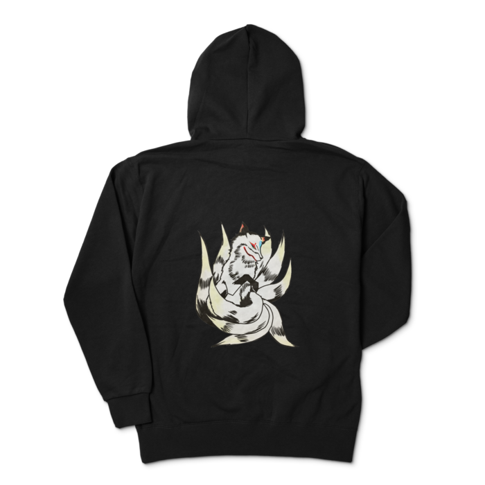 ジップパーカー - XL - ブラック(1)