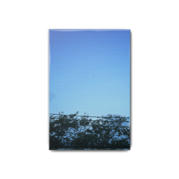 風景 月 缶バッジ - 54x80mm(3)