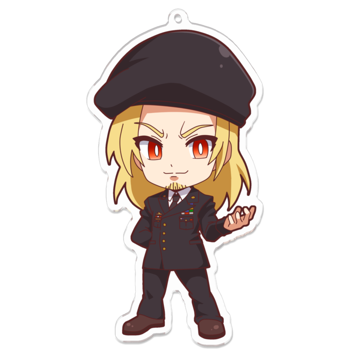 アクリルキーホルダー - 100 x 100 (mm)
