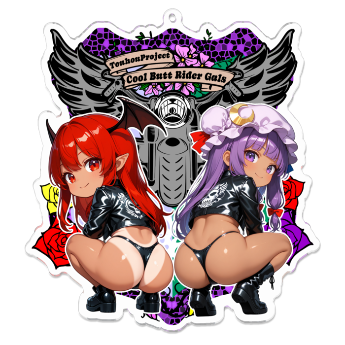 アクリルキーホルダー - 100 x 100 (mm)
