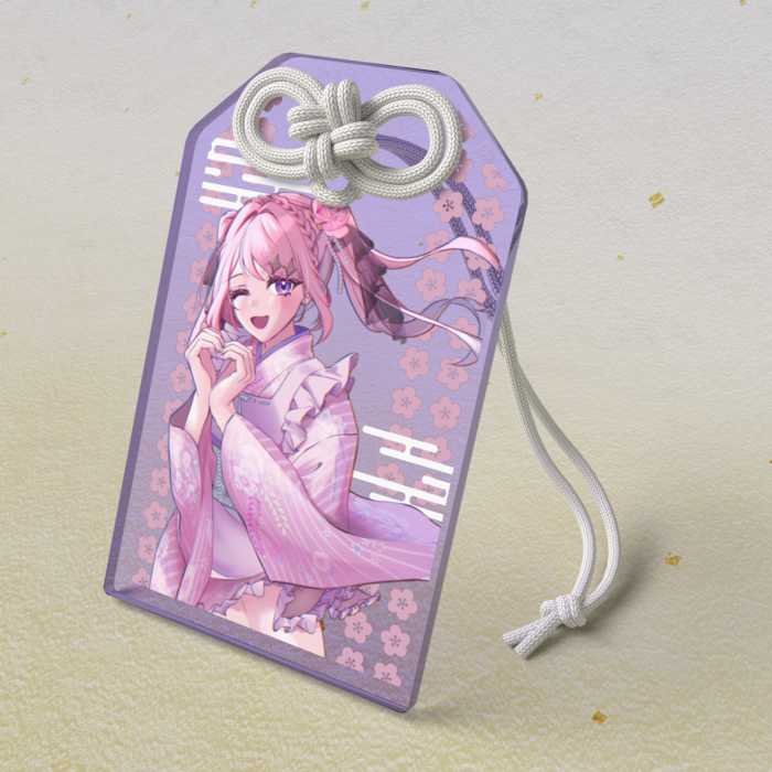 アクリルお守り - 50 × 80mm(1)