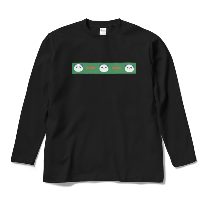 ロングスリーブTシャツ - M - ブラック
