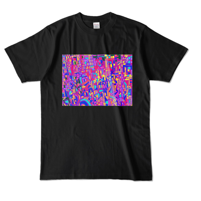カラーTシャツ - L - ブラック (濃色)