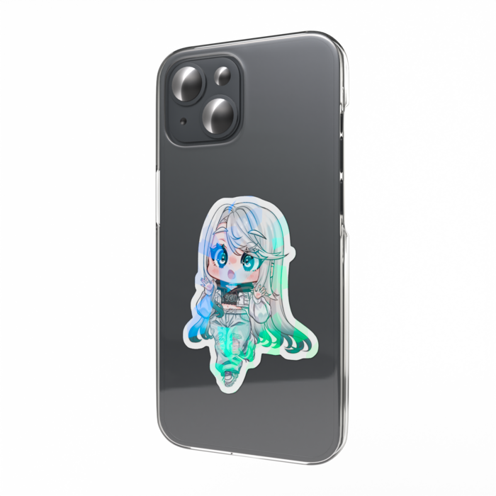 ホログラムスマホステッカー - 縦