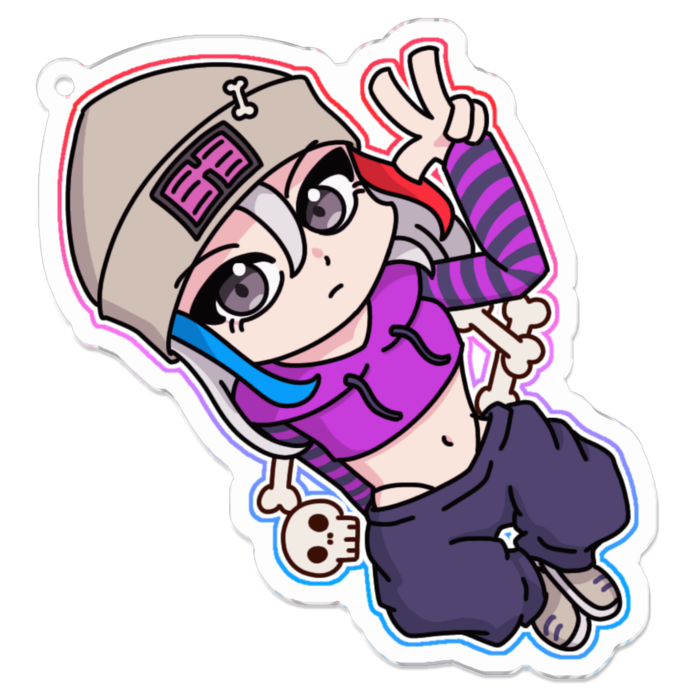 アクリルキーホルダー - 70 x 70 (mm)