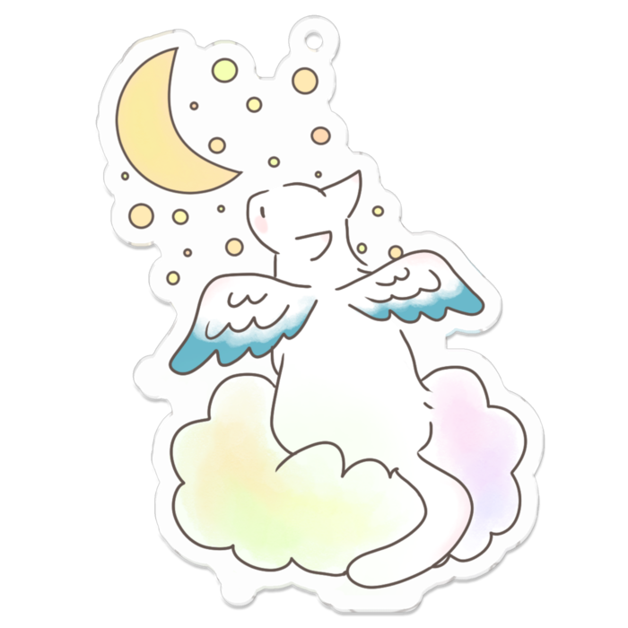 アクリルキーホルダー - 70 x 70 (mm)