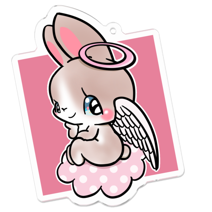 アクリルキーホルダー - 70 x 70 (mm)