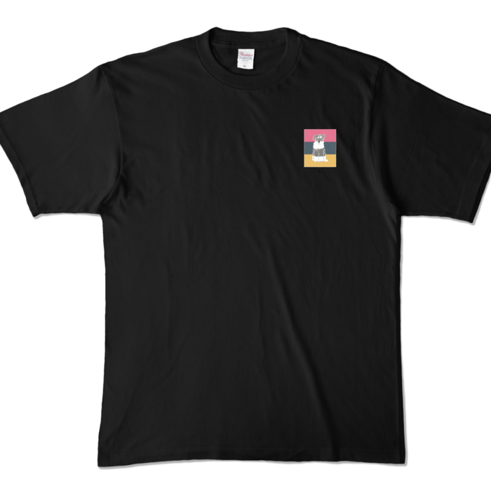 カラーTシャツ - XL - ブラック (濃色)