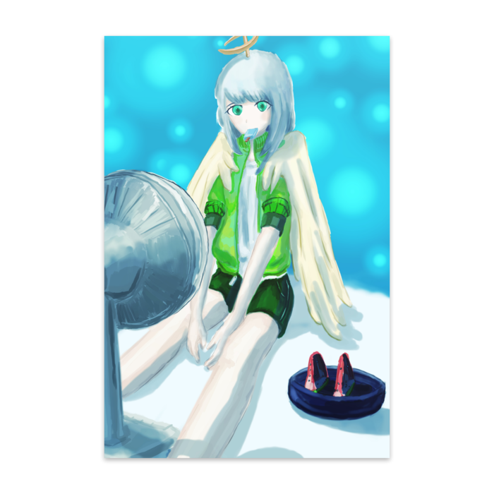 ポストカード(10枚セット) - ヴァンヌーボVGスノーホワイト195kg(4)