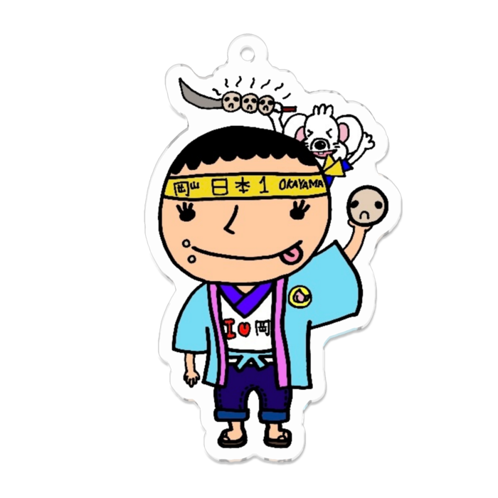 アクリルキーホルダー - 70 x 70 (mm)