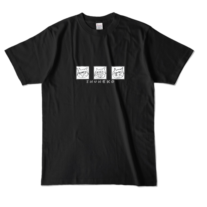 カラーTシャツ - L - ブラック (濃色)