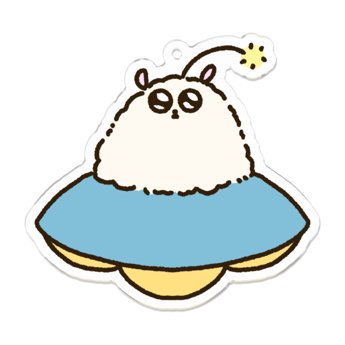 アクリルキーホルダー - 70 x 70 (mm)