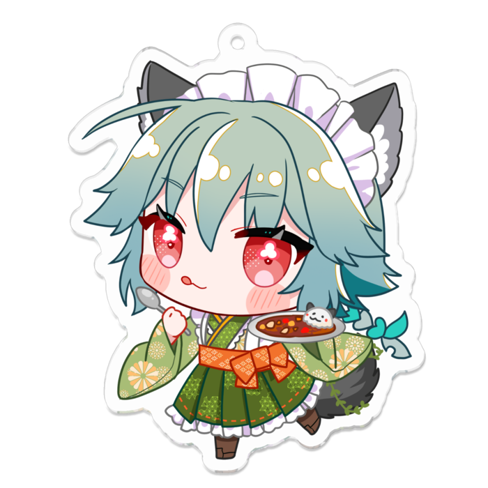 アクリルキーホルダー - 70 x 70 (mm)