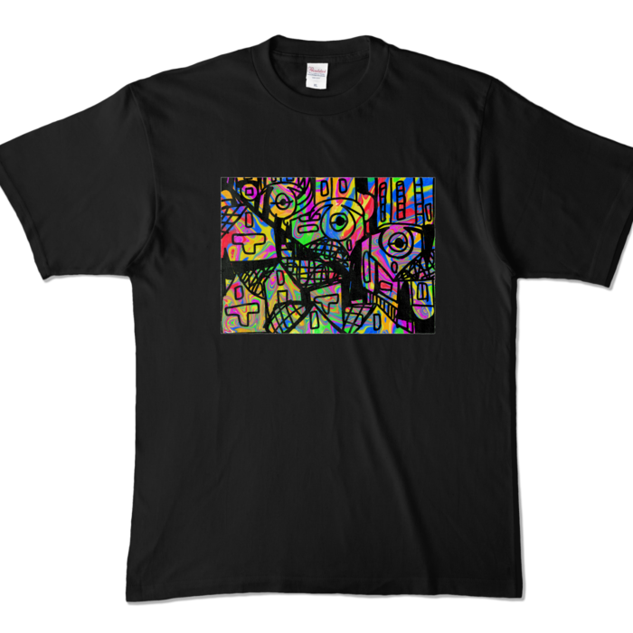 カラーTシャツ - XL - ブラック (濃色)