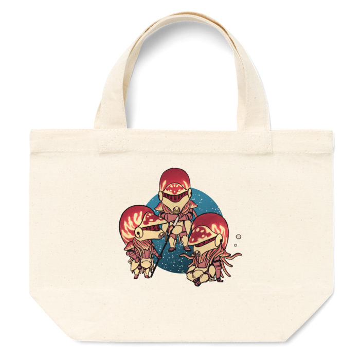 鎧オウムガイトートバッグ-休息！