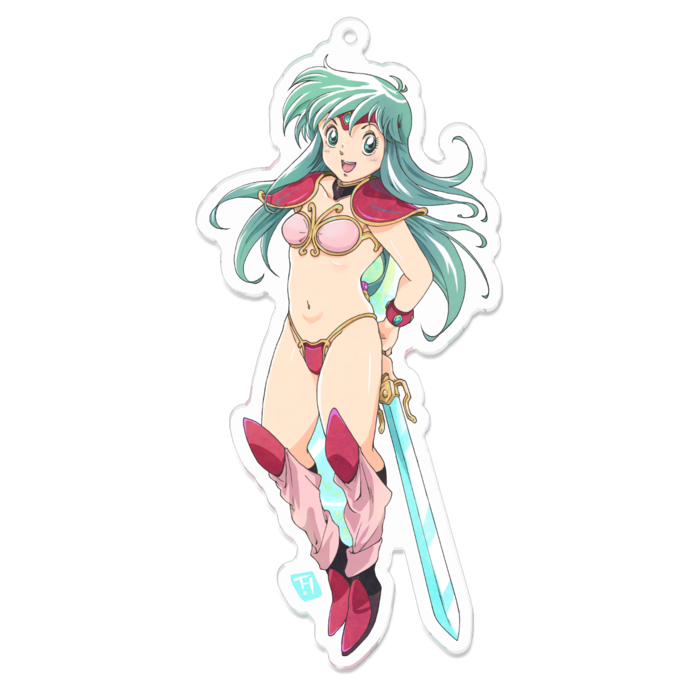 アクリルキーホルダー - 100 x 100 (mm)