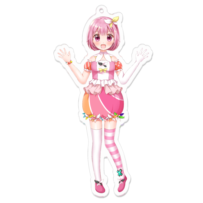 アクリルキーホルダー - 100 x 100 (mm)