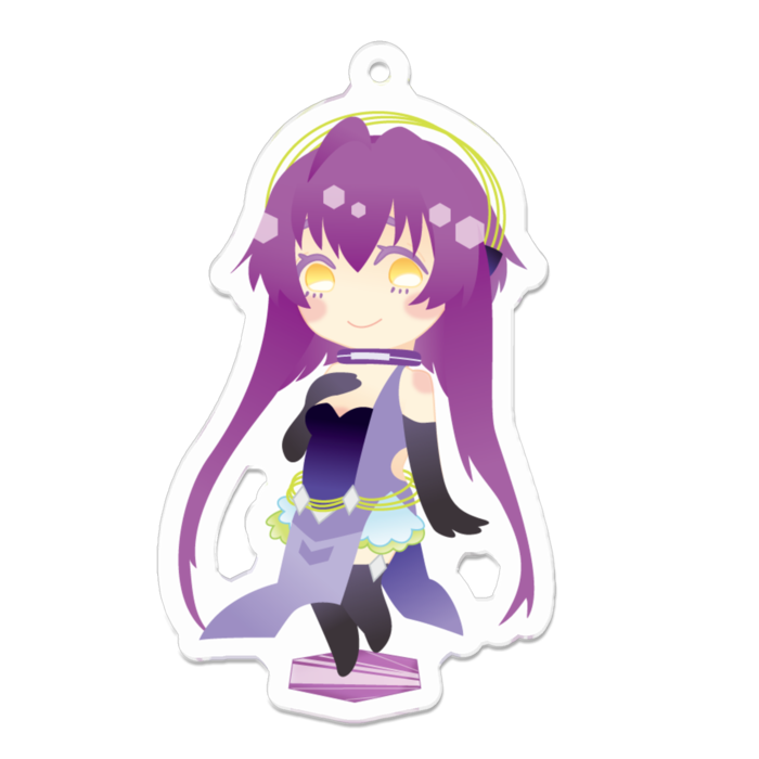 アクリルキーホルダー - 70 x 70 (mm)