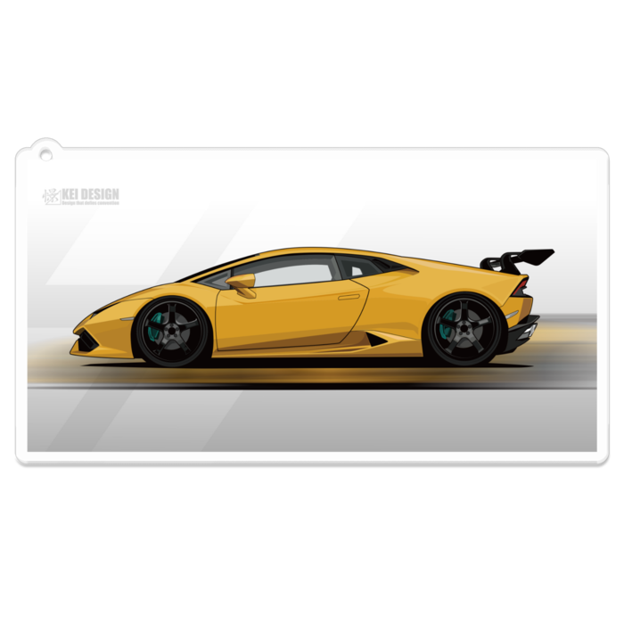 アクリルキーホルダー - 100 x 100 (mm)