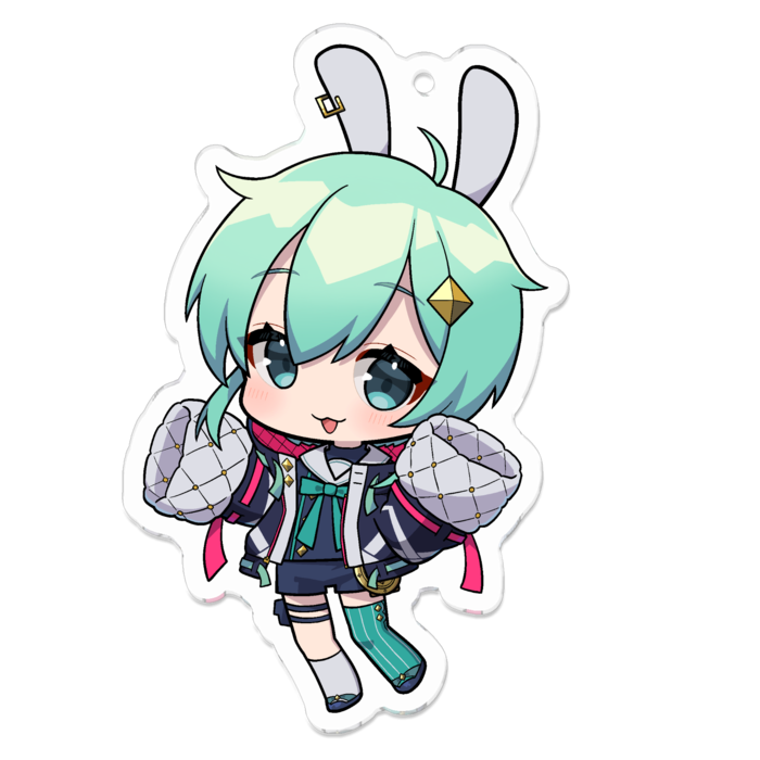 アクリルキーホルダー - 70 x 70 (mm)